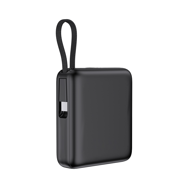 Ucuz Toptan Promosyon PB-4013 Siyah – Beyaz LED 10.000 mAh MagSafe Powerbank Modeli - 9