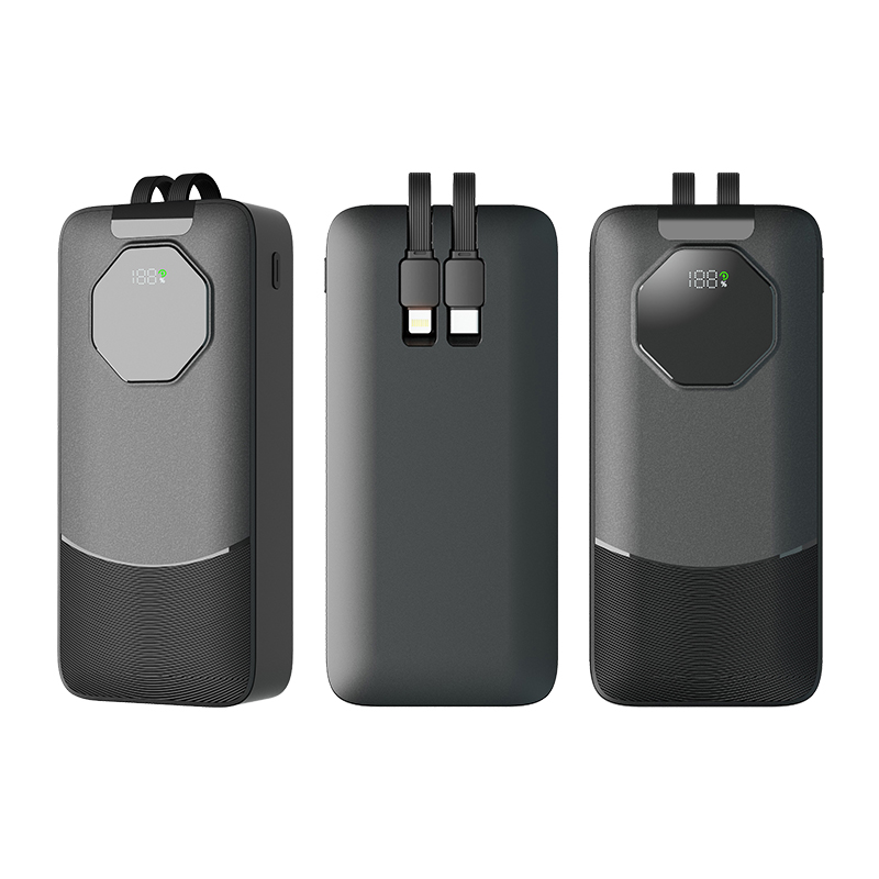 Ucuz Toptan Promosyon PB-4018 Siyah 20.000 mAh Powerbank Modeli - 2