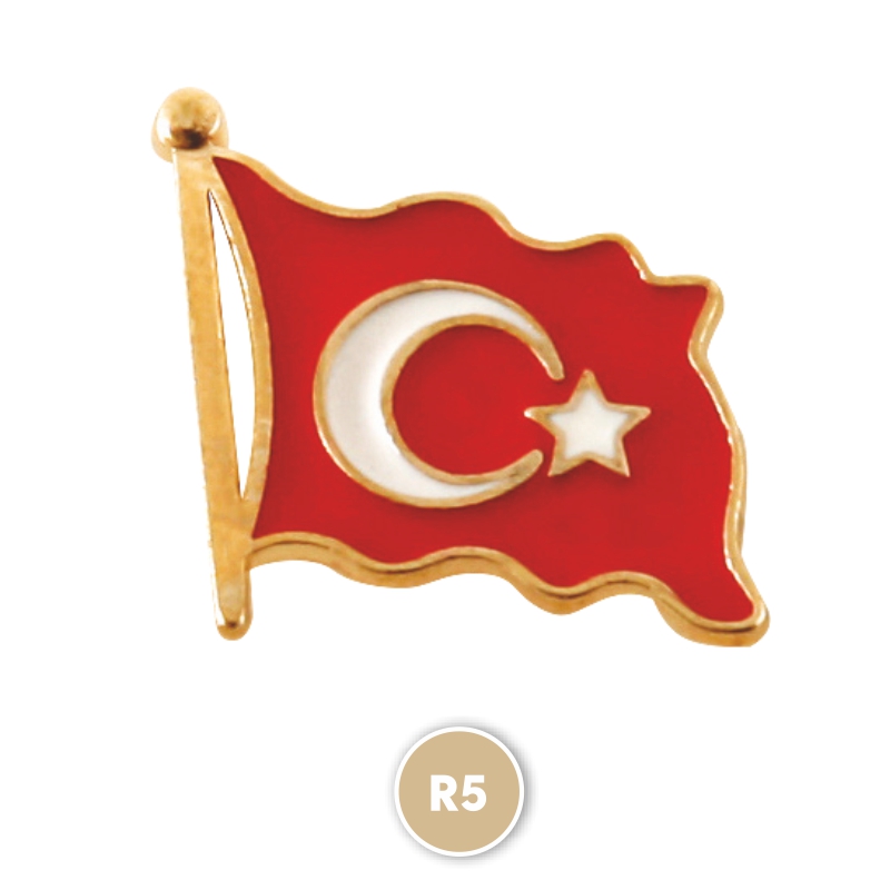 Toptan Promosyon R5 Sarı Rozet Modelleri