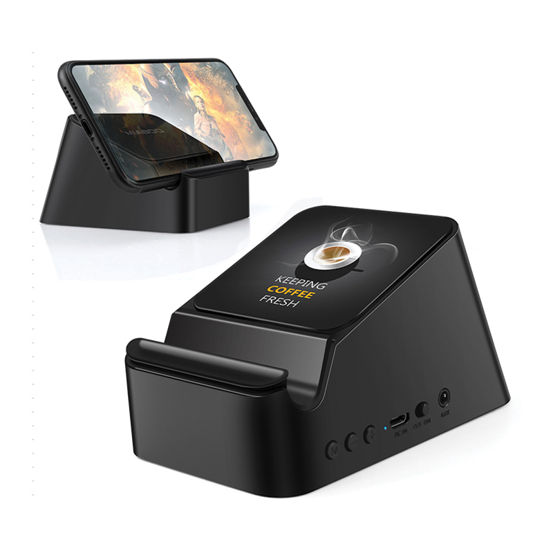 Ucuz Toptan Promosyon SP-4100 Siyah Bluetooth Standlı Hoparlör Modeli - 7