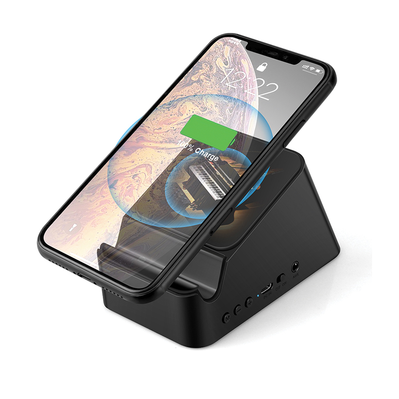 Ucuz Toptan Promosyon SP-4100 Siyah Bluetooth Standlı Hoparlör Modeli - 8
