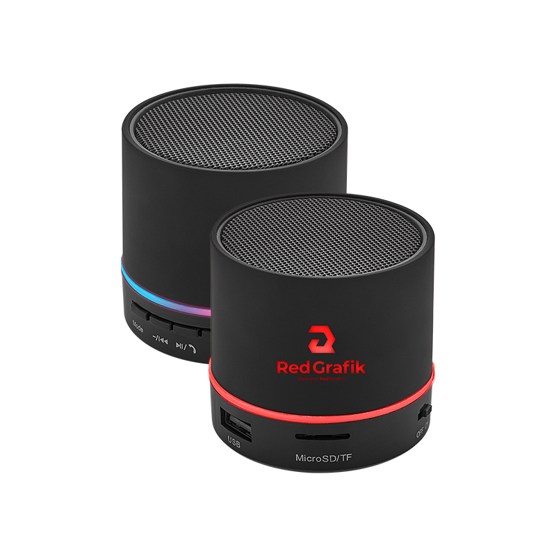 Ucuz Toptan Promosyon SP-4106 Siyah Bluetooth Hoparlör Modeli - 2