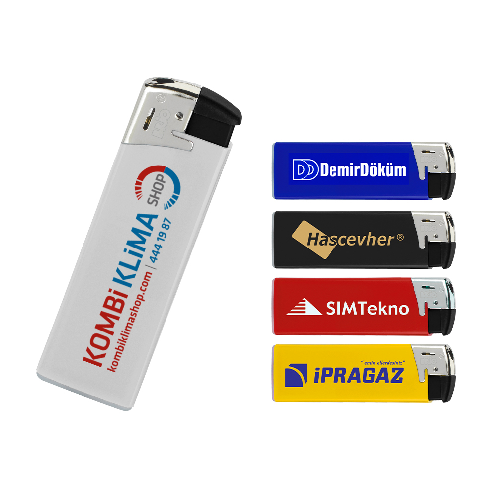 Ucuz Toptan Promosyon TK21R Beyaz Clipper Brio Fit Elektronic Si̇boplu Çakmak Modeli - 2