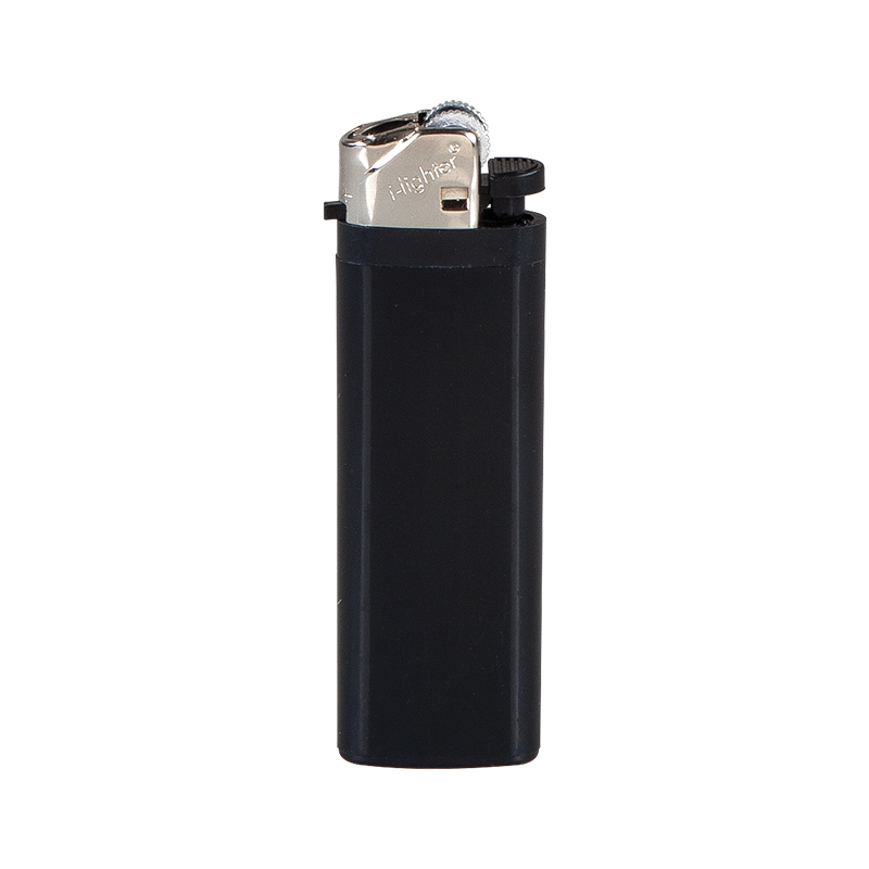 Toptan Promosyon YMN-224 Siyah I-Lighter Mi̇di̇ Taşlı Si̇boplu Çakmak Modelleri