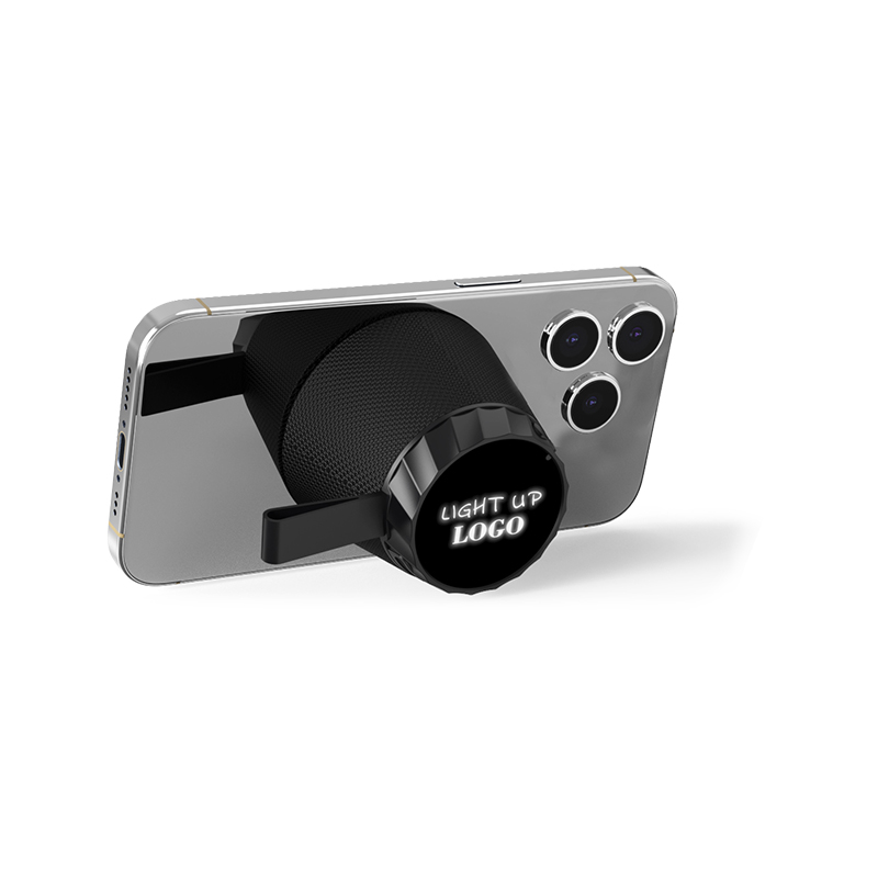 Ucuz Toptan Promosyon SP-4290 Siyah Şarj Standlı Mini Hoparlör Modeli - 3