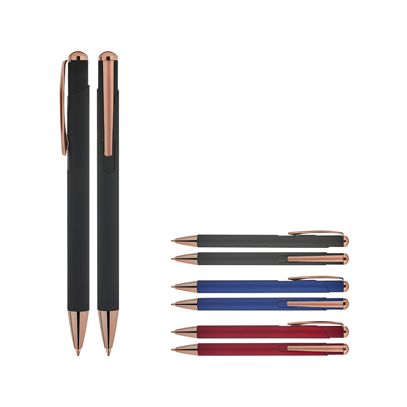 Ucuz Toptan Promosyon 1330 Lacivert Metal Tükenmez Kalem Modeli - 2