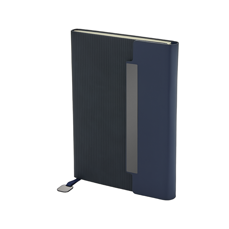 Toptan Promosyon 2444 Lacivert 15 x 21 Termo Deri Defter Modelleri