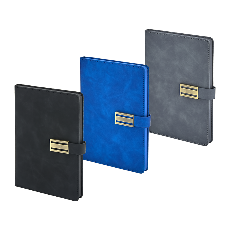 Ucuz Toptan Promosyon 2448 Siyah 15 x 21 Termo Deri Defter Modeli - 2