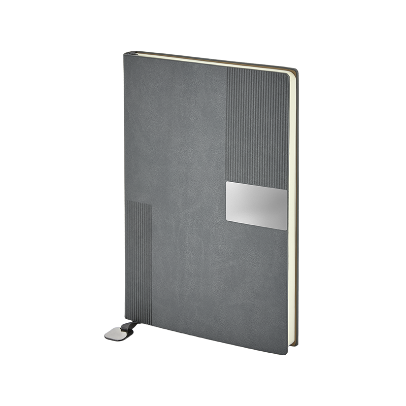 Toptan Promosyon 2449 Gri 15 x 21 Termo Deri Defter Modelleri