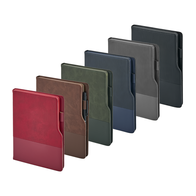 Ucuz Toptan Promosyon 2450 Yeşil 15 x 21 Termo Deri Defter Modeli - 2