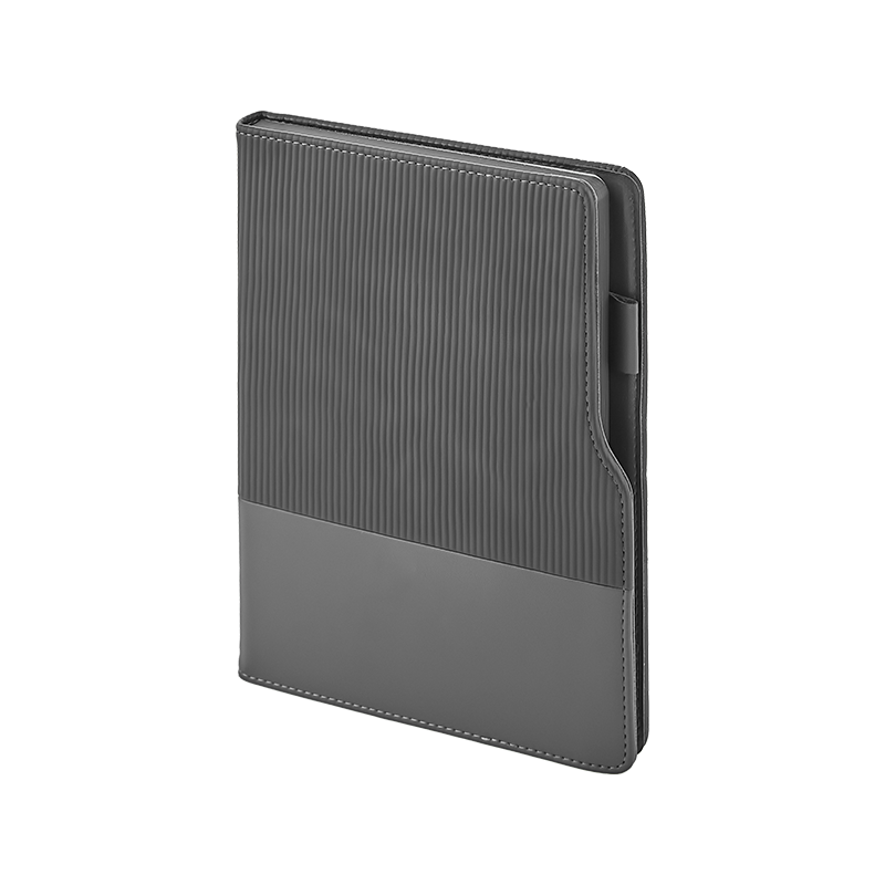 Toptan Promosyon 2450 Gri 15 x 21 Termo Deri Defter Modelleri
